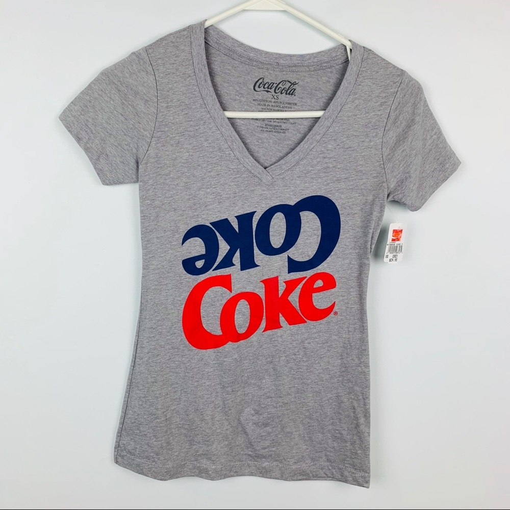 Coke Mirror Graphic T Shirt